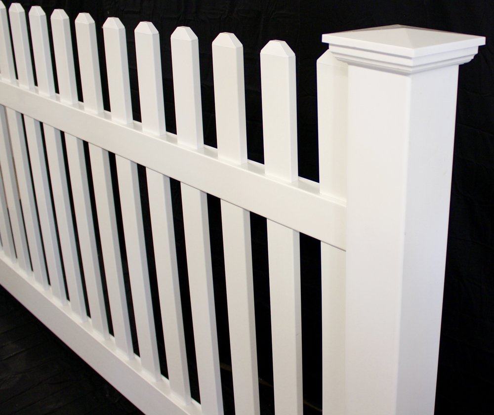 Classic Vinyl Picket Fence Panel NJ Vinyl Fence Supplier