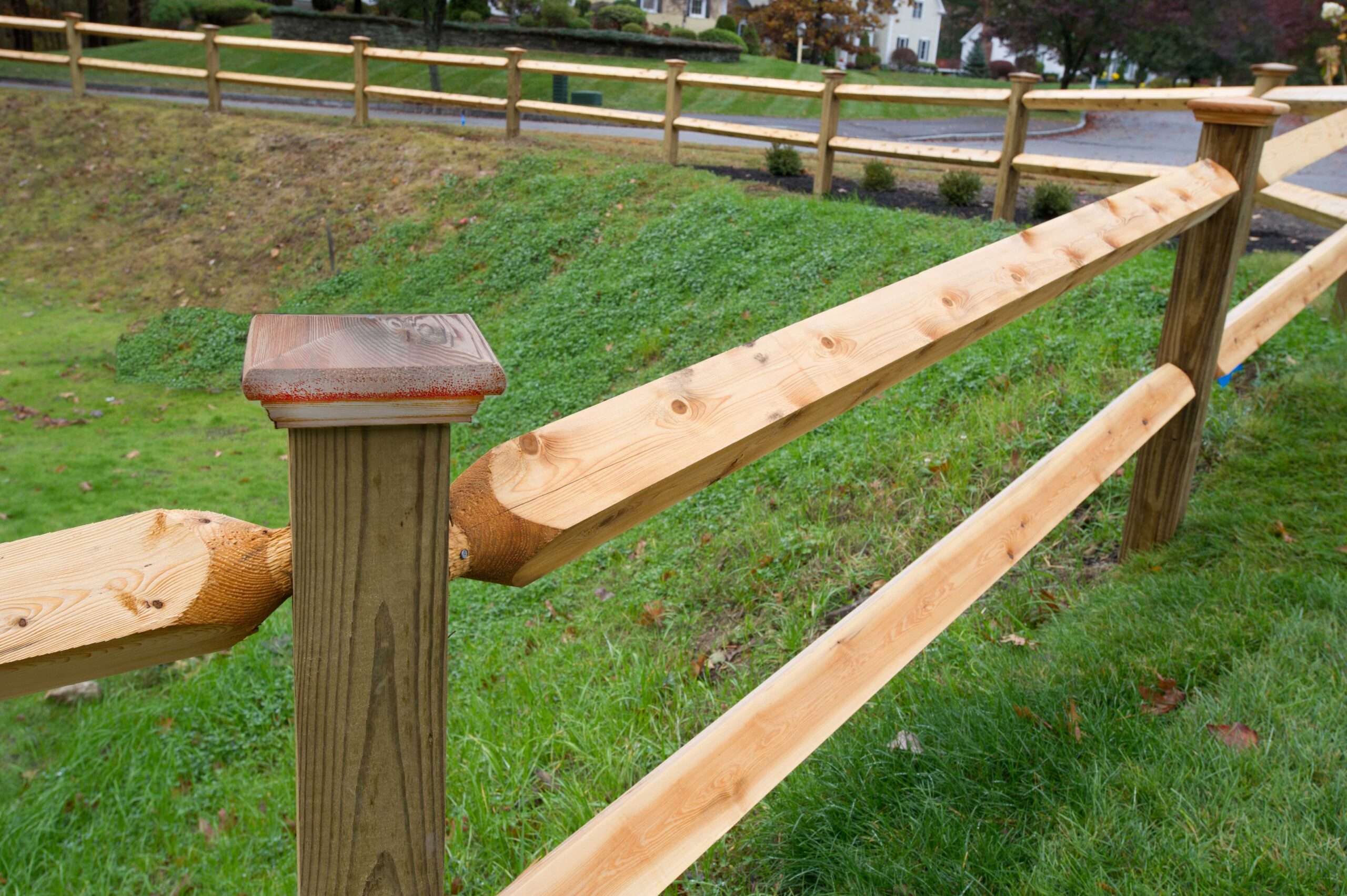 Post and Rail Fences in NJ Direct Fence